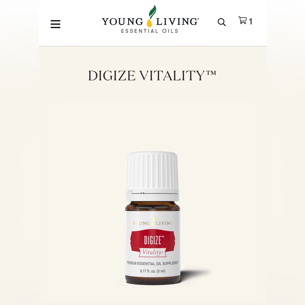 Young Living Digize Vitality, 5ml, new